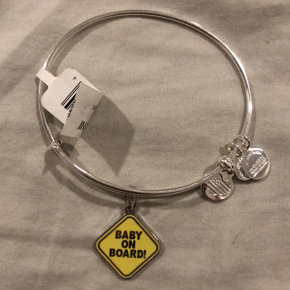 Alex and Ani Baby on Board bracelet